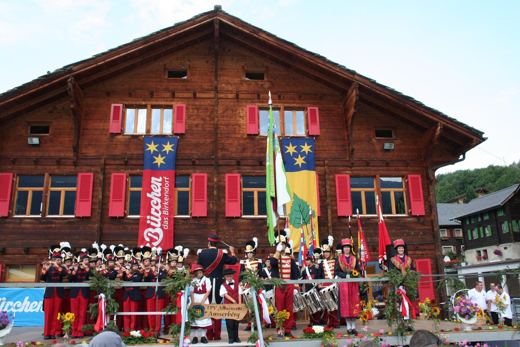 Bezirksfest Bürchen 2008 – Bild 1